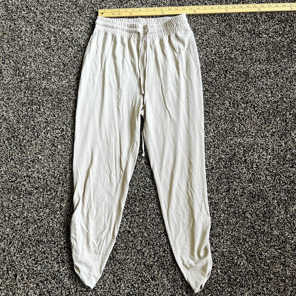 Express Light Cream Joggers - Picture 1 of 6